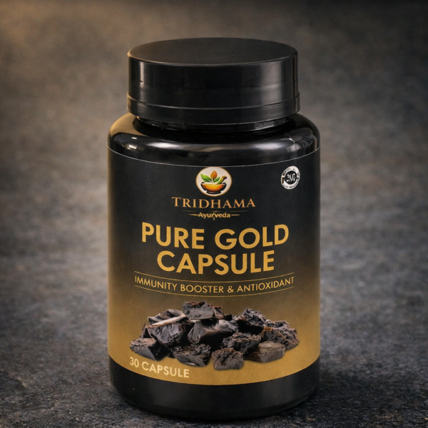 Pure gold capsule
